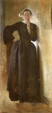 ジョセフィーヌ・ザ・ブレトンのメイド ジョン・ホワイト・アレクサンダー Oil Paintings